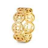 Timeless Pattern Gold Ring