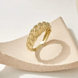 Crescent Gold Ring