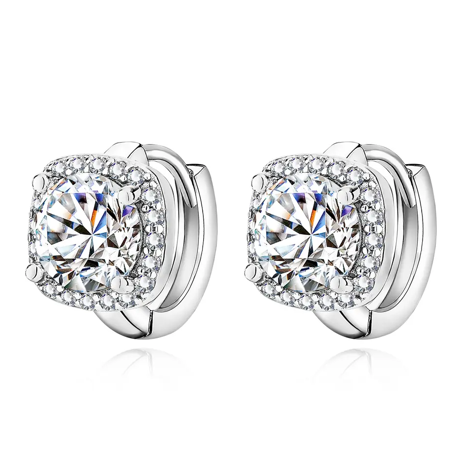 Nadia Square Gold Earrings
