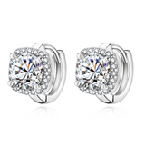 Nadia Square Gold Earrings