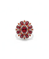 Scarlet Petal Ring | Gold