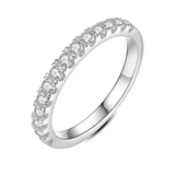 Wedding Band | White Gold