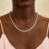 Luxe Tennis Gold Necklace