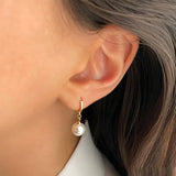 Radiant Grace Pearl Gold Jewelry Set