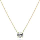 Aurelia Crystal Gold Necklace