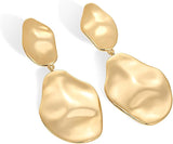 Flow Gold Wave Earrings