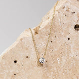 Aurelia Crystal Gold Necklace