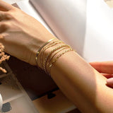 Isadora Vernetta Gold Bracelet Set