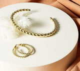 Braided Gold Bracelet