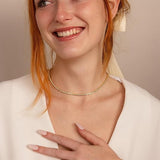Luxe Tennis Gold Necklace