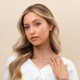 Aurelia Crystal Gold Necklace