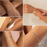 Isadora Vernetta Gold Bracelet Set