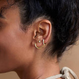 Radiant Sun Gold Earrings