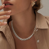 Bold Cuban Link Gold Necklace