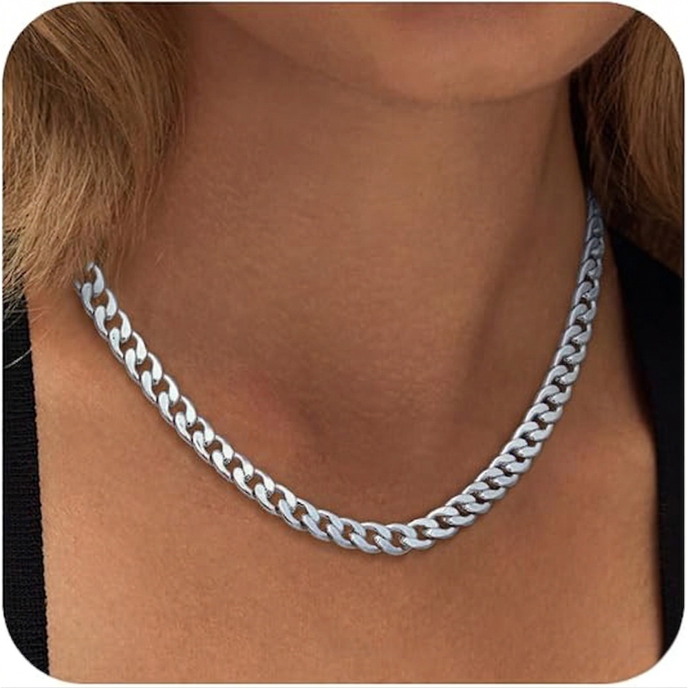 Bold Cuban Link Gold Necklace