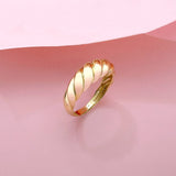 Crescent Gold Ring