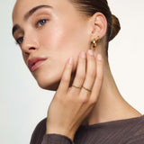 Sleek Dome Gold Ring