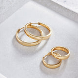 Giana Gold Hoop Earrings