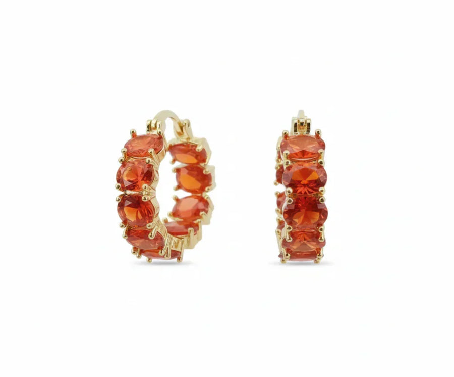 Crown Earrings | Gold