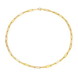 Archen Elegant Chain Necklace | White Gold