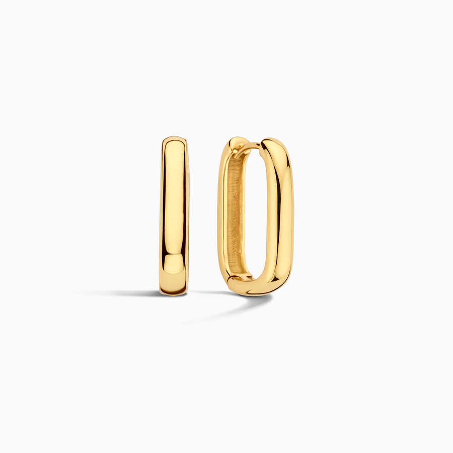 Signature Gold Hoop Earrings
