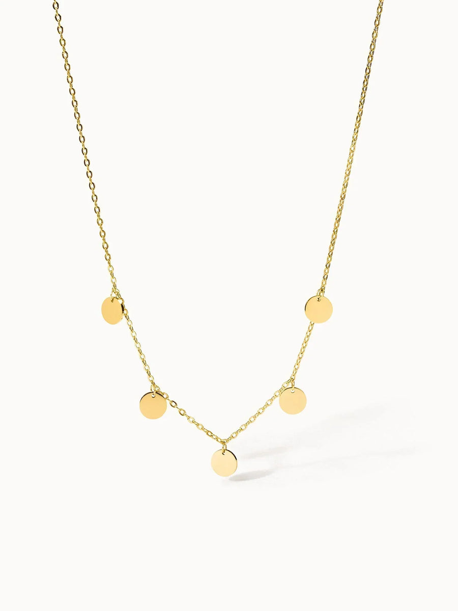 Boho Buddha Gold Necklace