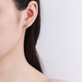 Nadia Square Gold Earrings