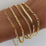 Ellara Renner Gold Bracelet Set