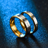 Eternal Love Couple Gold Ring
