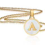Mariette Initial Gold Necklace