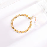 Chrono Chain Gold Bracelet