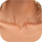 Amour Letter Initial Gold Necklace