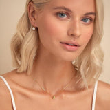 Amour Letter Initial Gold Necklace