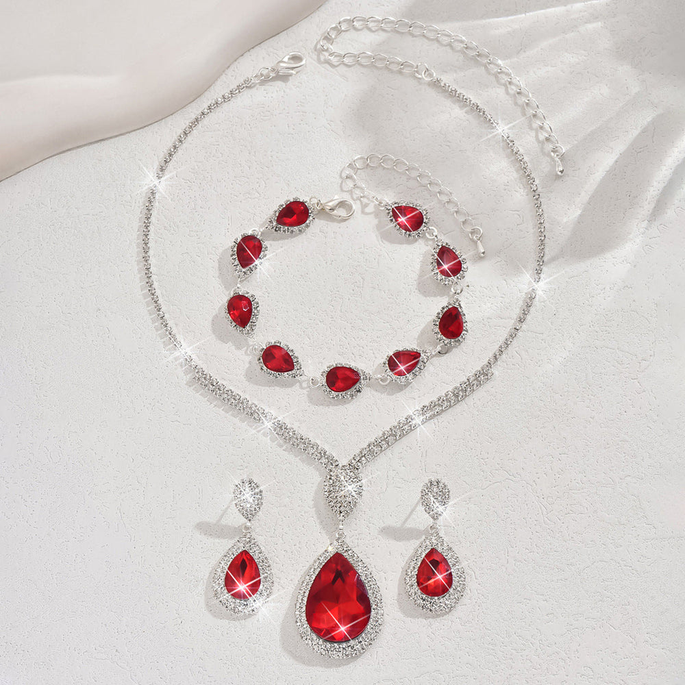 Thalira Bloodwynne Jewelry Set | White Gold