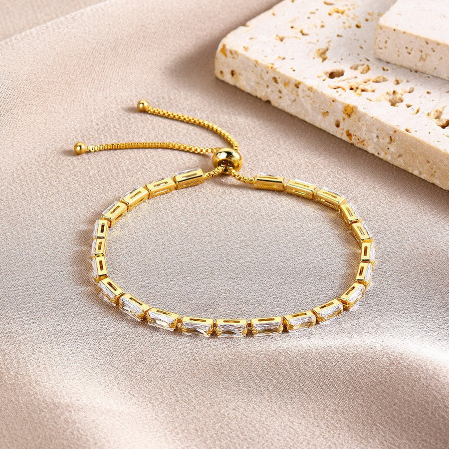 Horizon Gold Tennis Bracelet