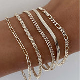 Ellara Renner Gold Bracelet Set