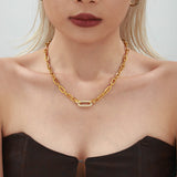 Luxe Chunky Gold Chain Jewelry Set