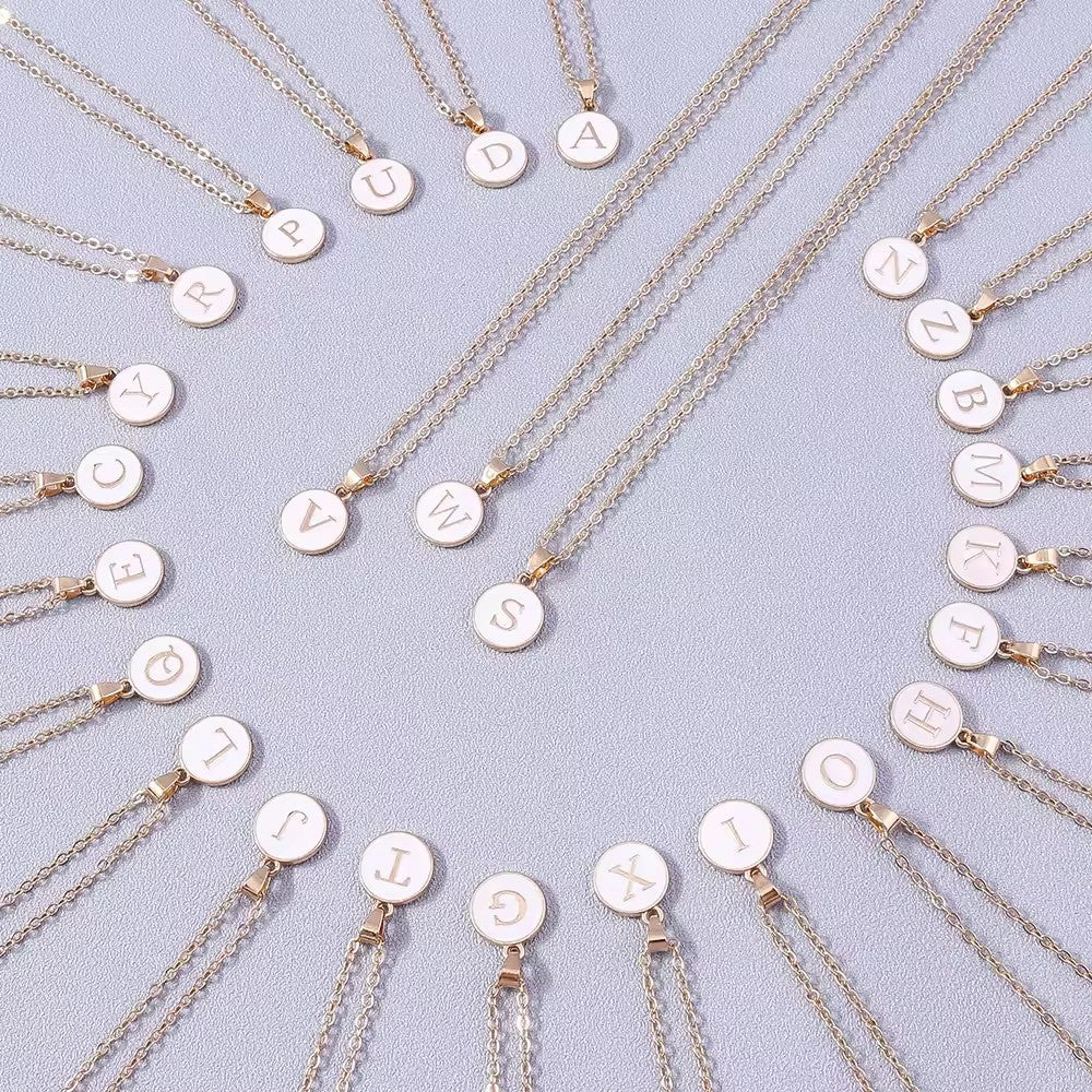 Mariette Initial Gold Necklace