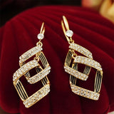 Stellara Virelle Layered Gold Earrings