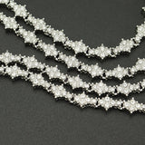 Timeless Cluster Gold Tennis Necklace