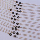 Mariette Initial Gold Necklace