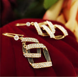 Stellara Virelle Layered Gold Earrings