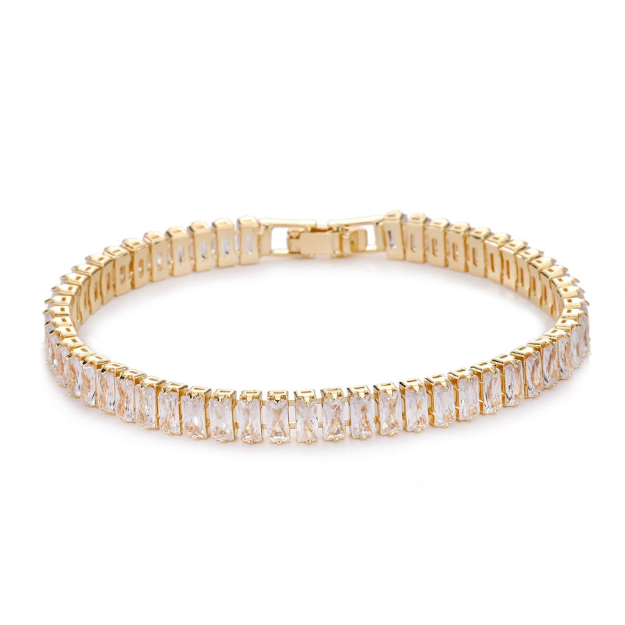 Virelle Gold Tennis Bracelet