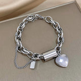 Heartfelt Chunky Gold Bracelet