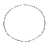 Archen Elegant Chain Necklace | White Gold