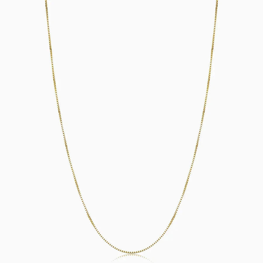 Boutique Box Gold Necklace