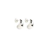 Mato Drop Earrings | White Gold
