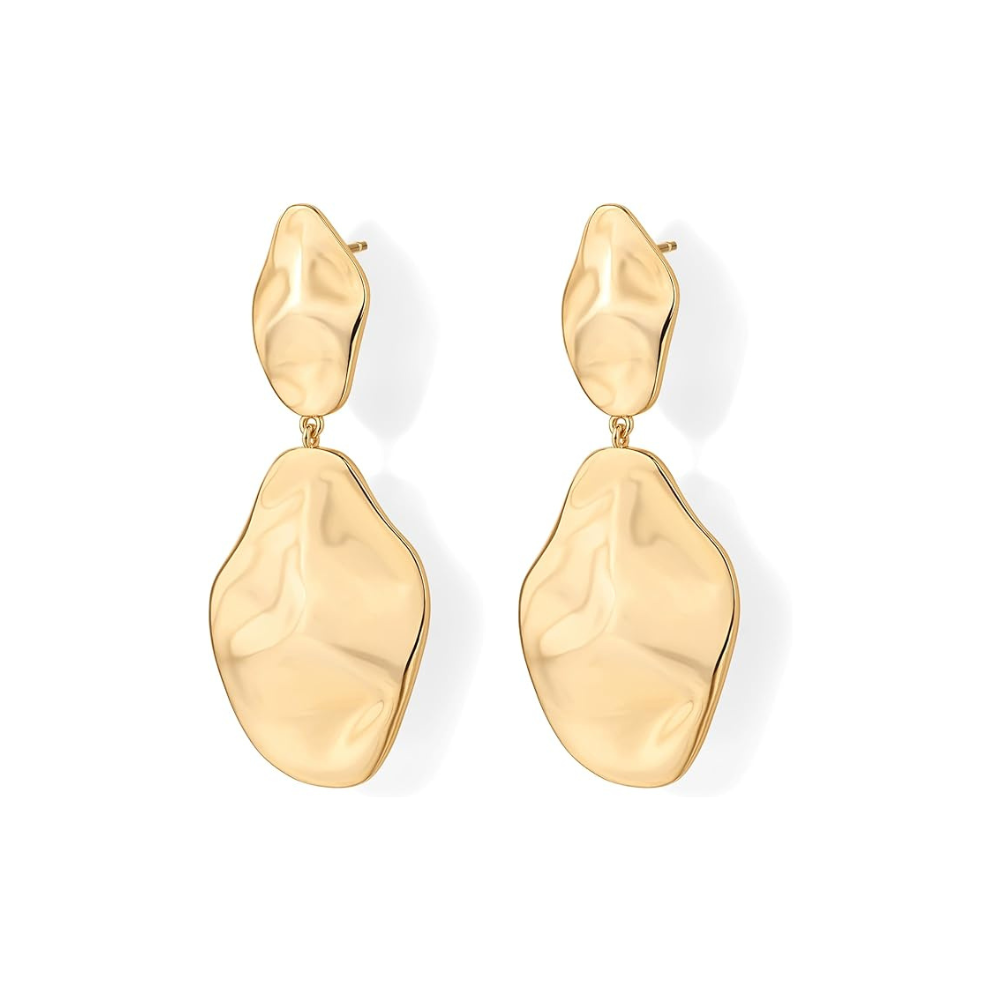 Flow Gold Wave Earrings