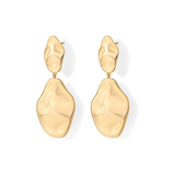Flow Gold Wave Earrings