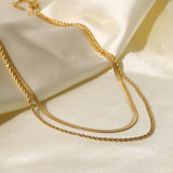 Solara Gold Necklace